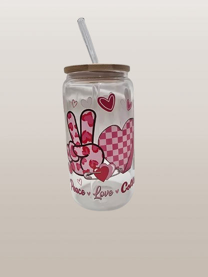 Peace Love Coffee Valentine