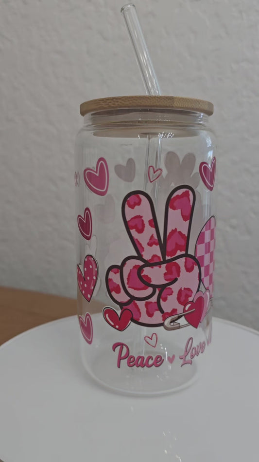 Peace Love Coffee Valentine